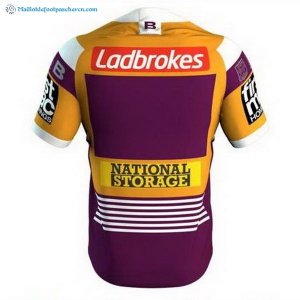 Maillot Rugby Brisbane Broncos 30th Jaune Pas Cher