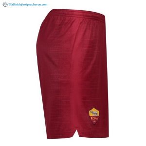 Pantalon As Roma Domicile 2018 2019 Rouge Pas Cher