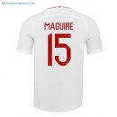 Maillot Angleterre Domicile Maguire 2018 Blanc Pas Cher