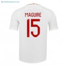 Maillot Angleterre Domicile Maguire 2018 Blanc Pas Cher