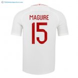 Maillot Angleterre Domicile Maguire 2018 Blanc Pas Cher