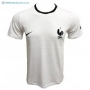 Maillot Entrainement France 2018 Blanc Pas Cher