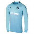 Maillot Marseille Third ML 2018 2019 Bleu Pas Cher
