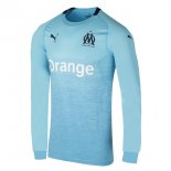 Maillot Marseille Third ML 2018 2019 Bleu Pas Cher