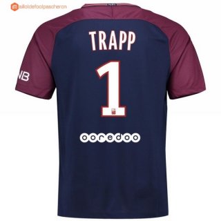 Maillot Paris Saint Germain Domicile Trapp 2017 2018 Pas Cher Maillot Paris Saint Germain Domicile Trapp 2017 2018 Pas Cher
