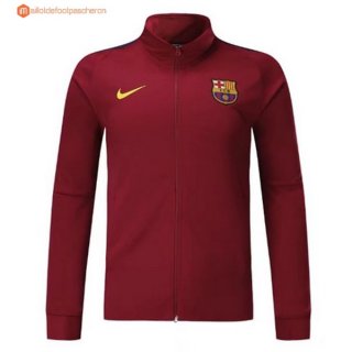 Veste Barcelona 2017 2018 Rouge Marine Pas Cher