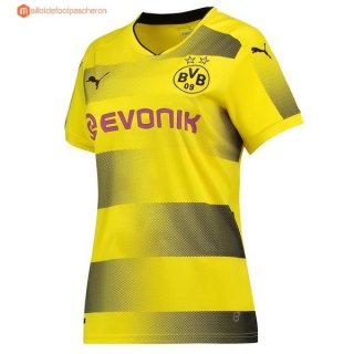 Maillot Borussia Dortmund Femme Domicile 2017 2018 Pas Cher Maillot Borussia Dortmund Femme Domicile 2017 2018 Pas Cher