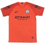 Maillot Manchester City Gardien 2018 2019 Orange Pas Cher