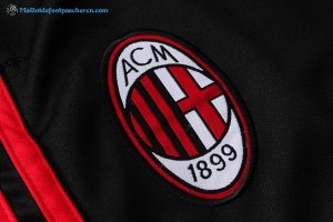Entrainement AC Milan Ensemble Complet 2017 2018 Blanc Pas Cher
