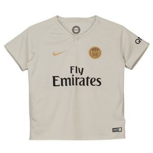 Maillot Paris Saint Germain Exterieur Enfant 2018 2019 Blanc Pas Cher