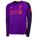 Maillot Liverpool Exterieur ML 2018 2019 Purpura Pas Cher