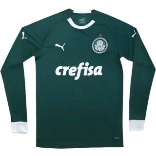 Maillot Palmeiras Domicile ML 2019 2020 Vert Pas Cher