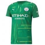 Thailande Maillot Manchester City Gardien 2021 2022 Vert Pas Cher