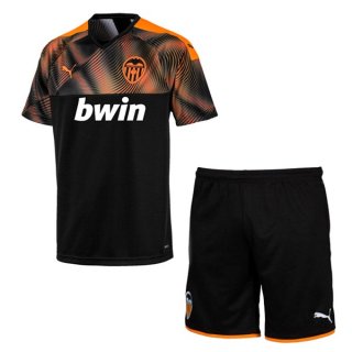 Maillot Valence Exterieur Enfant 2019 2020 Orange Negro Pas Cher