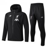 Coupe Vent Liverpool Ensemble Complet 2019 2020 Noir Pas Cher