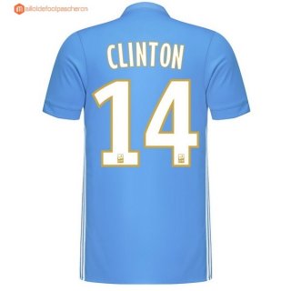 Maillot Marseille Exterieur Clinton 2017 2018 Pas Cher