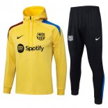 Sweat Shirt Capuche Barcelone 2025 2026 Jaune 5 Sweat Shirt Capuche Barcelone 2025 2026 Jaune 5