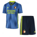 Maillot Feyenoord Rotterdam Exterieur Enfant 2019 2020 Bleu Pas Cher