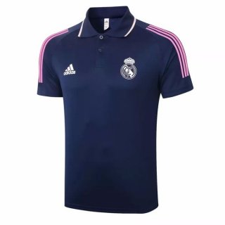 Polo Real Madrid 2020 2021 Bleu Marine Pas Cher Polo Real Madrid 2020 2021 Bleu Marine Pas Cher