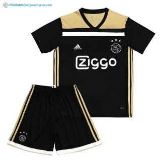 Maillot Ajax Exterieur Enfant 2018 2019 Noir Pas Cher Maillot Ajax Exterieur Enfant 2018 2019 Noir Pas Cher