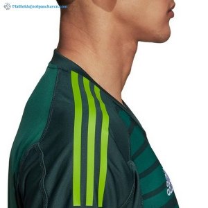 Maillot Juventus Domicile Gardien 2018 2019 Vert Pas Cher