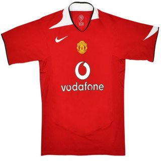 Maillot Manchester United Domicile Retro 2005/06 Rouge Pas Cher Maillot Manchester United Domicile Retro 2005/06 Rouge Pas Cher