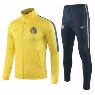 Survetement Club América 2018 2019 Jaune Bleu Pas Cher Survetement Club América 2018 2019 Jaune Bleu Pas Cher