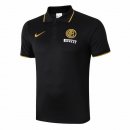 Polo Inter Milan 2019 2020 Jaune Noir Pas Cher