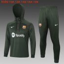 Enfant Sweat Shirt Capuche Barcelona 2024 Vert 2