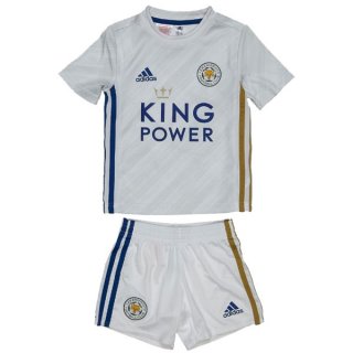 Maillot Leicester City Exterieur Enfant 2020 2021 Blanc Pas Cher