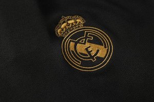 Entrainement Real Madrid Ensemble Complet 2019 2020 Negro Jaune Pas Cher