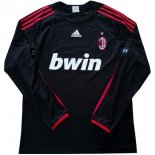 Maillot AC Milan Third ML Retro 2009/10 Noir Pas Cher