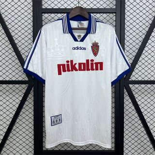 Thailande Maillot Zaragoza Domicile Retro 1997-1998 Thailande Maillot Zaragoza Domicile Retro 1997-1998