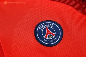 Survetement Paris Saint Germain 2017 2018 Rouge Pas Cher