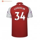 Maillot Arsenal Domicile Coquelin 2017 2018 Pas Cher