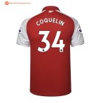 Maillot Arsenal Domicile Coquelin 2017 2018 Pas Cher