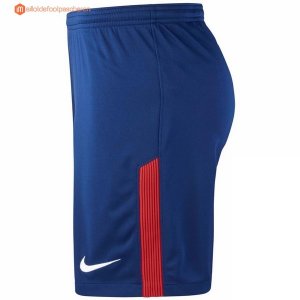 Domicile Pantalon Atlético de Madrid 2017 2018 Bleu Pas Cher