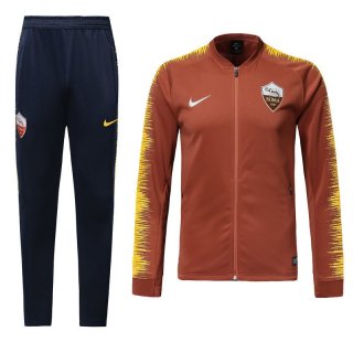 Survetement AS Roma 2018 2019 Orange Pas Cher Survetement AS Roma 2018 2019 Orange Pas Cher