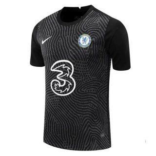 Thailande Maillot Chelsea Gardien 2020 2021 Noir Pas Cher Thailande Maillot Chelsea Gardien 2020 2021 Noir Pas Cher