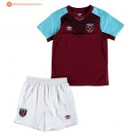 Maillot West Ham United Enfant Domicile 2017 2018 Pas Cher