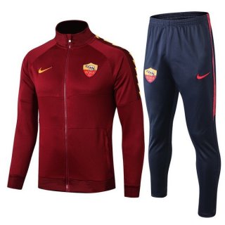 Survetement Enfant AS Roma 2019 2020 Rouge Marine Pas Cher Survetement Enfant AS Roma 2019 2020 Rouge Marine Pas Cher