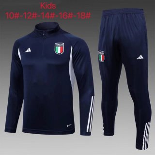 Enfant Survetement Italie 2023 2024 Bleu