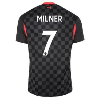 Maillot Liverpool NO.7 Milner Third 2020 2021 Noir Pas Cher Maillot Liverpool NO.7 Milner Third 2020 2021 Noir Pas Cher