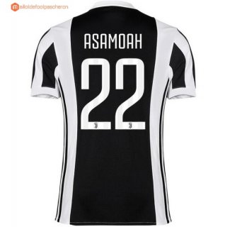 Maillot Juventus Domicile Asamoah 2017 2018 Pas Cher