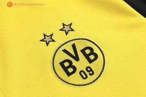 Survetement Borussia Dortmund 2017 2018 Noir Jaune Marine Pas Cher