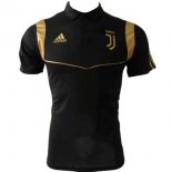 Polo Juventus 2019 2020 Noir Jaune Pas Cher