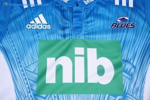 Maillot Rugby Blues Exterieur 2017 2018 Bleu Pas Cher