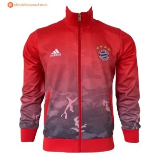Veste Bayern de Munich 2017 2018 Rouge Gris Pas Cher Veste Bayern de Munich 2017 2018 Rouge Gris Pas Cher