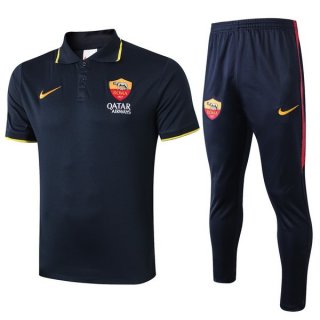Polo Ensemble Complet As Roma 2019 2020 Noir Jaune Pas Cher Polo Ensemble Complet As Roma 2019 2020 Noir Jaune Pas Cher