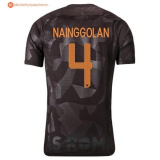 Maillot AS Roma Third Nainggolan 2017 2018 Pas Cher